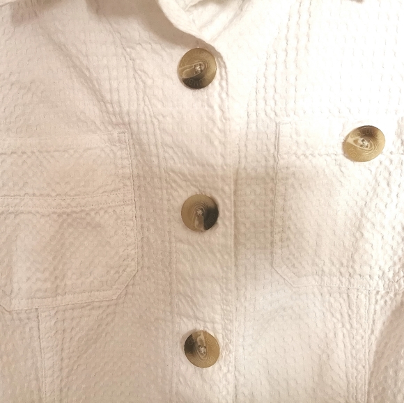 Columbia button down cotton blouse - Picture 4 of 6
